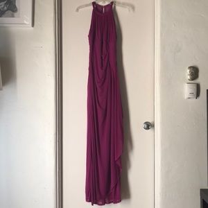 Bridesmaid dress from David’s Bridal
